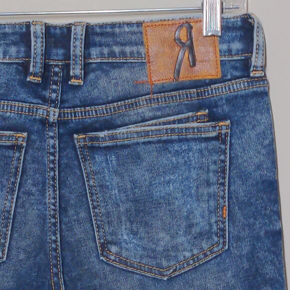Remix by Rock Revival Skinny Jeans in Blue - Size 26 - NWT - Picture 7 of 14